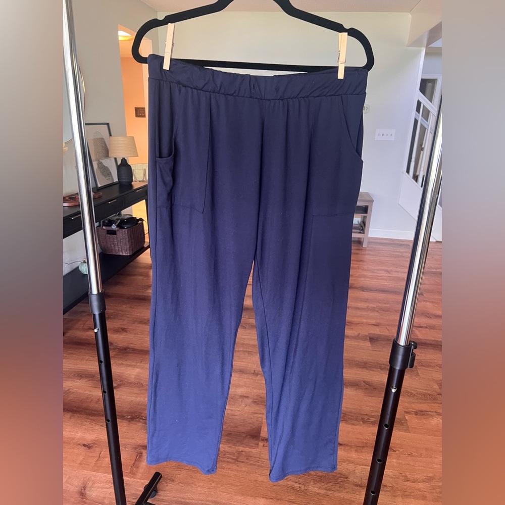 Lucky Brand Dark Blue Casual Pants